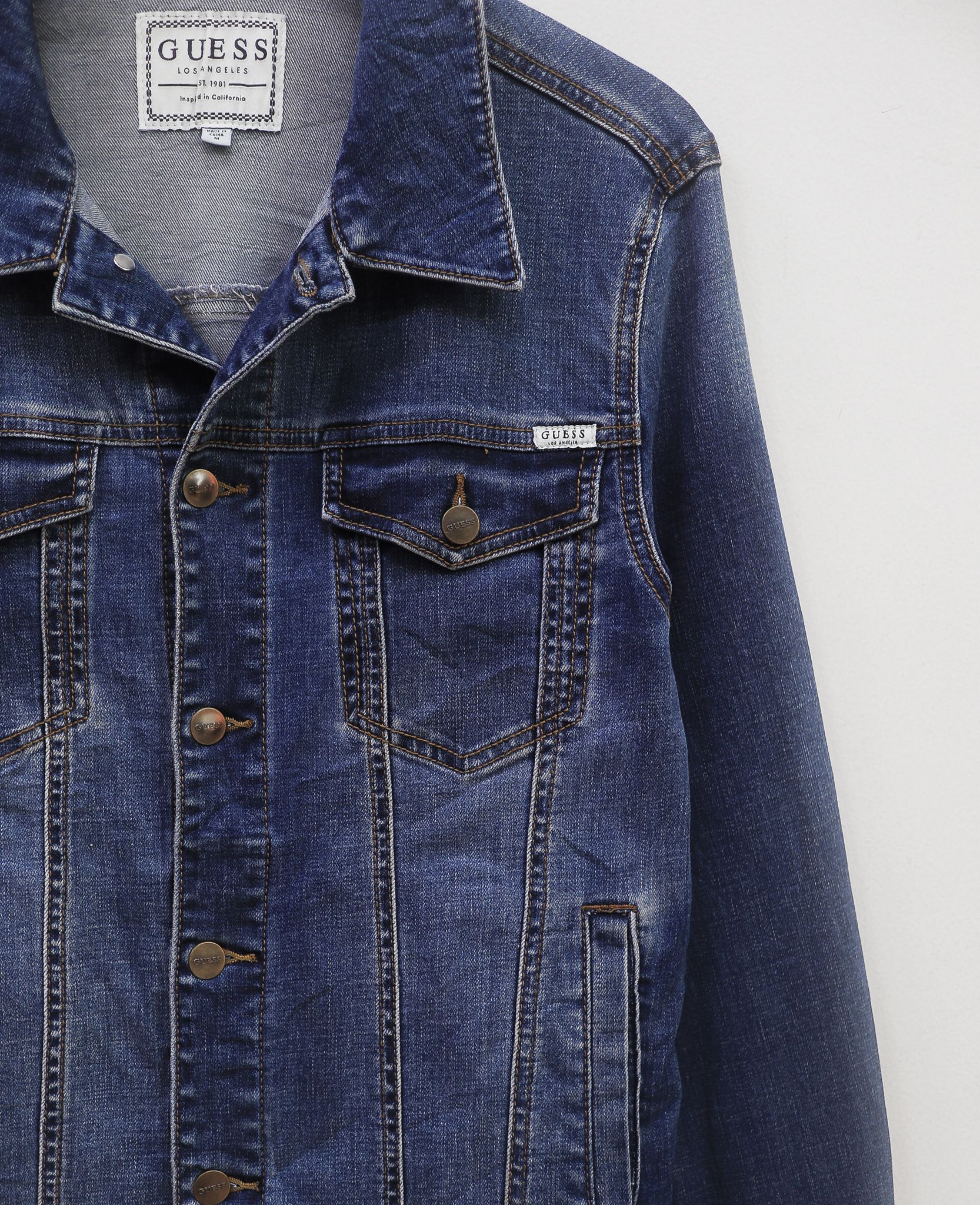  10.13.24 - VTG DENIM JACKET - GUESS LA 