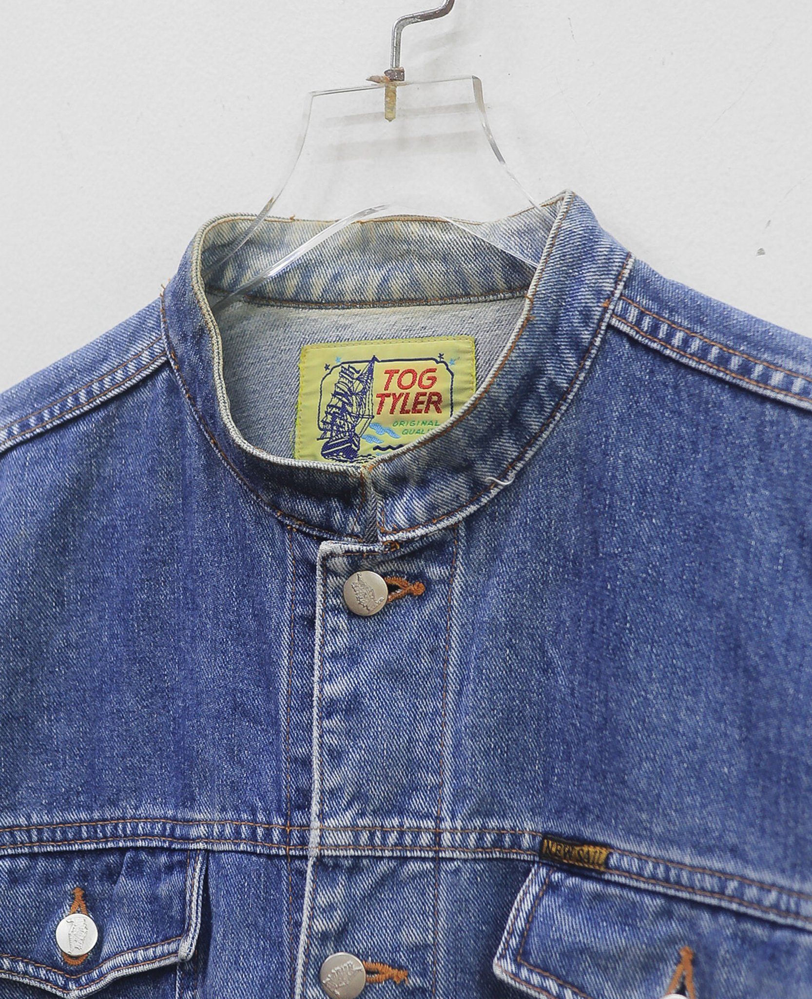  10.13.24 - VTG CROPPED DENIM JACKET - TOG TYLER 