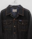  10.13.24 - VTG CROPPED DENIM JACKET - HANGTEN 