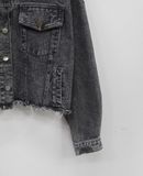  10.13.24 - VTG CROPPED DENIM JACKET 