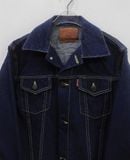  10.13.24 - VTG RAW DENIM JACKET - BIGSTONE 