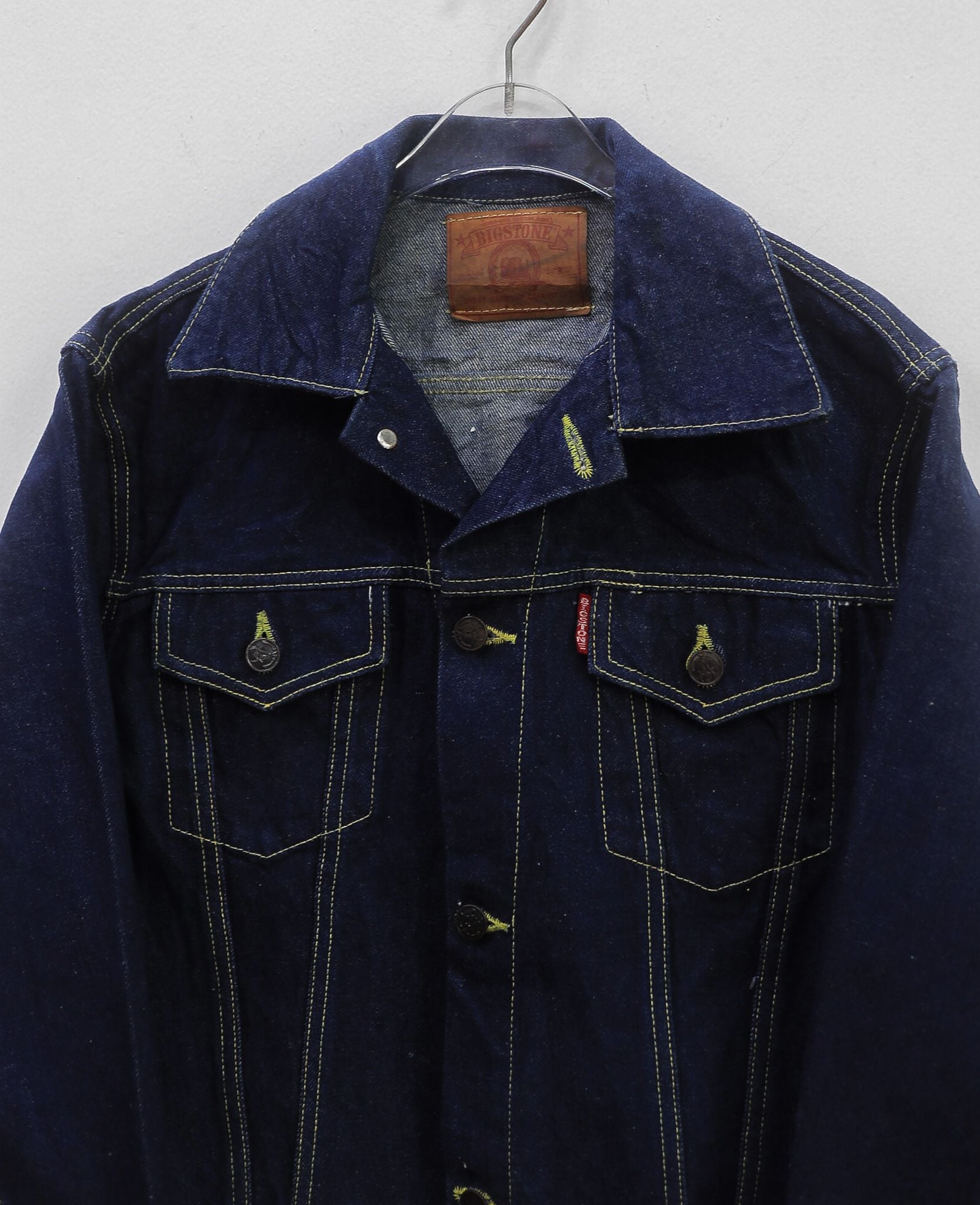  10.13.24 - VTG RAW DENIM JACKET - BIGSTONE 