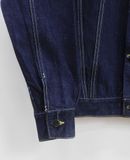  10.13.24 - VTG RAW DENIM JACKET - BIGSTONE 