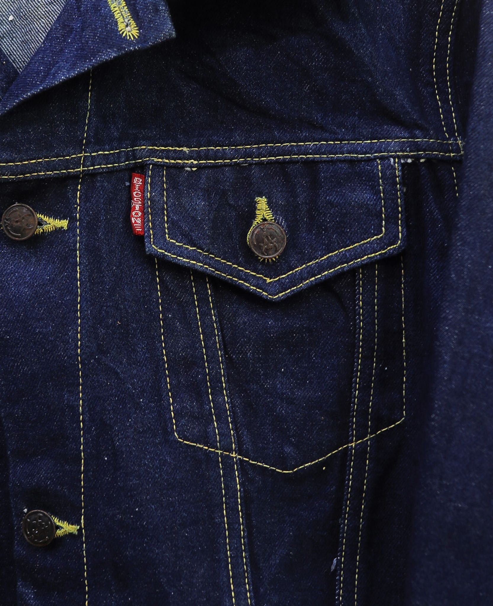  10.13.24 - VTG RAW DENIM JACKET - BIGSTONE 