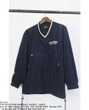  05.18.23 - VTG PULLOVER BASEBALL JACKET - ASICS 