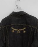  10.13.24 - VTG CROPPED DENIM JACKET - MCM 