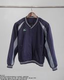  06.25.23 - VTG PULLOVER BASEBALL JACKET - MIZUNO 