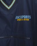  05.18.23 - VTG PULLOVER BASEBALL JACKET - ASICS 