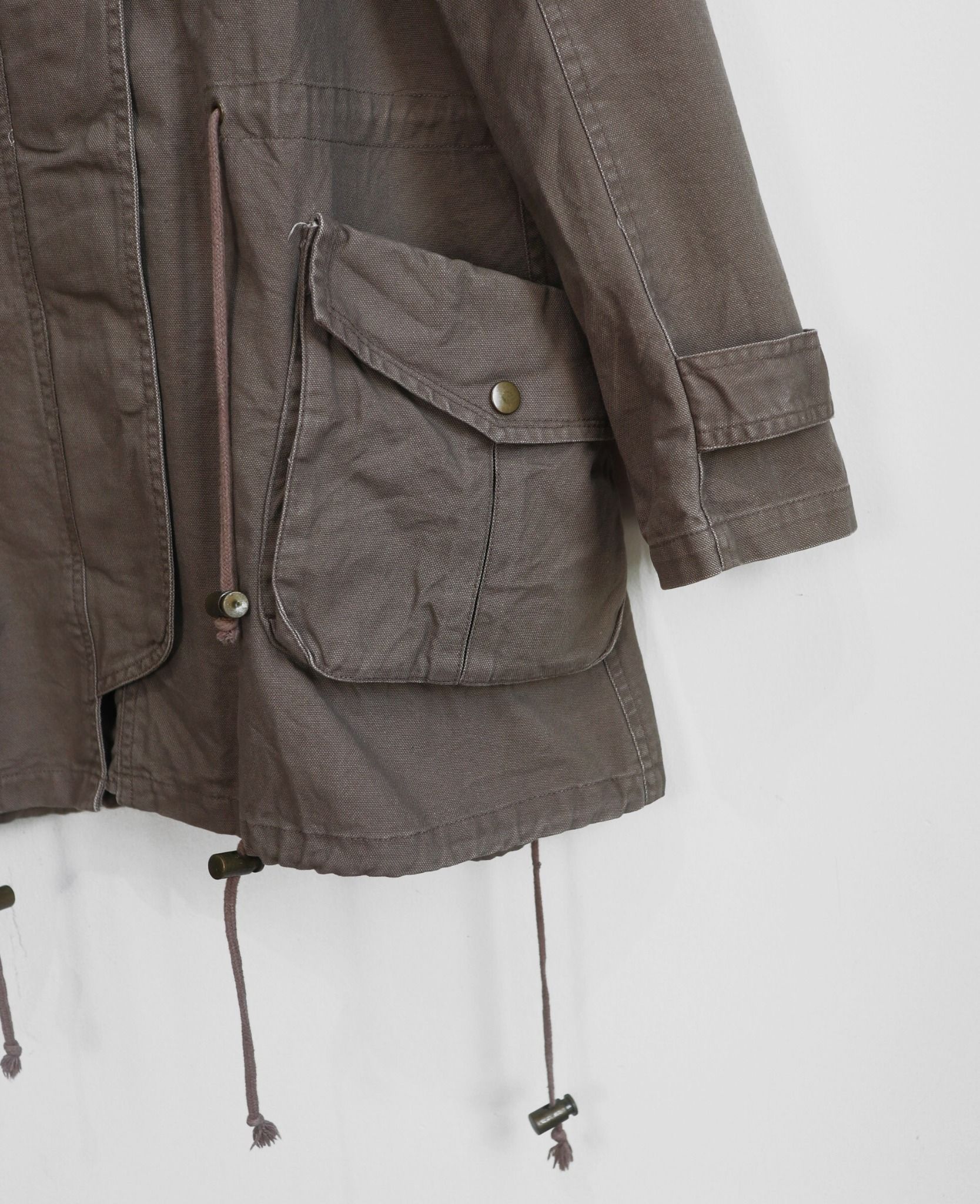  11.05.23 - VTG DENIM MILITARY PARKA JACKET - HUDSON 