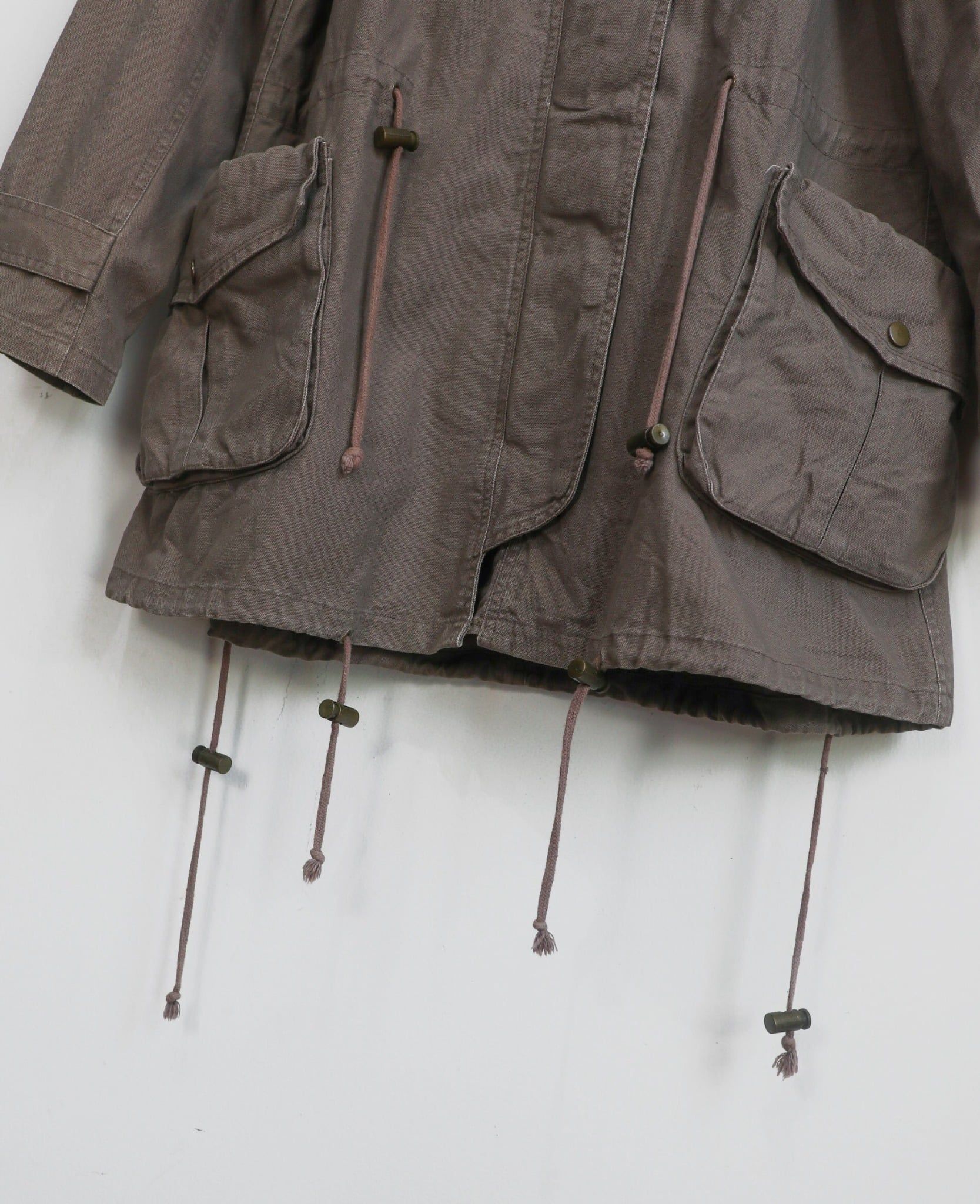  11.05.23 - VTG DENIM MILITARY PARKA JACKET - HUDSON 