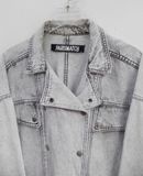  10.13.24 - VTG CROPPED DENIM JACKET - PARIS MATCH 