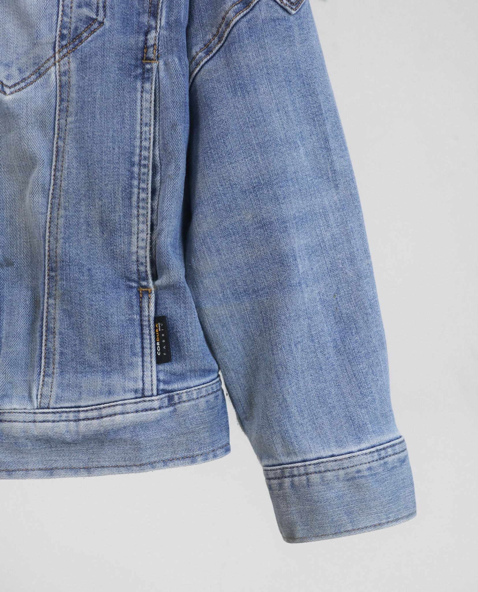  06.25.23 - VTG DENIM WORK JACKET - BURTLE 