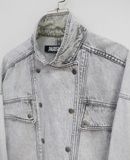  10.13.24 - VTG CROPPED DENIM JACKET - PARIS MATCH 