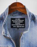  06.25.23 - VTG DENIM WORK JACKET - BURTLE 