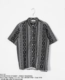  10.11.22 - VTG BUTTON UP SHIRT - TIMELY WARNING 