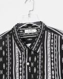  10.11.22 - VTG BUTTON UP SHIRT - TIMELY WARNING 