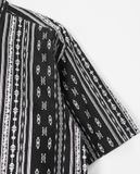  10.11.22 - VTG BUTTON UP SHIRT - TIMELY WARNING 