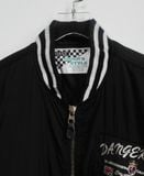  11.22.23 - VTG NYLON BASEBALL JACKET - BASIC RIDER'S STYLE 90s 