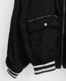  11.22.23 - VTG NYLON BASEBALL JACKET - BASIC RIDER'S STYLE 90s 
