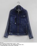  10.13.24 - VTG CROPPED DENIM WORK JACKET - TORA 