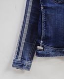  10.13.24 - VTG CROPPED DENIM WORK JACKET - TORA 