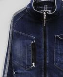  10.13.24 - VTG CROPPED DENIM WORK JACKET - TORA 