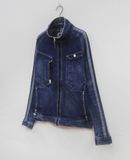  10.13.24 - VTG CROPPED DENIM WORK JACKET - TORA 