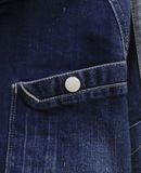  10.13.24 - VTG CROPPED DENIM WORK JACKET - TORA 