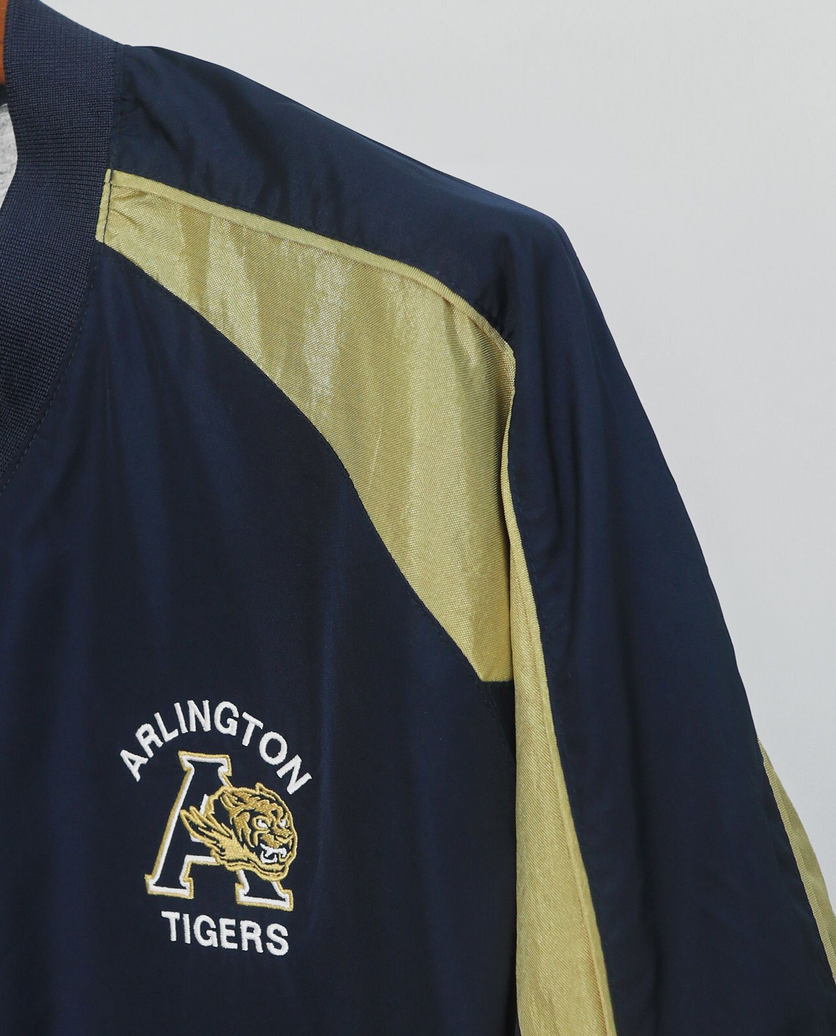  05.18.23 - VTG PULLOVER BASEBALL JACKET - HOLLOWAY 