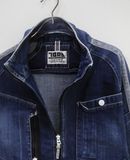  10.13.24 - VTG CROPPED DENIM WORK JACKET - TORA 