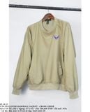  05.18.23 - VTG PULLOVER BASEBALL JACKET - CROSS CREEK 