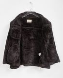  11.22.23 - VTG SHEARLING LINED SUEDE MOTOR JACKET - OPEN DICH 