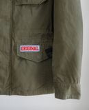  07.16.23 - VTG TWILL MILITARY FIELD JACKET - HANGTEN 