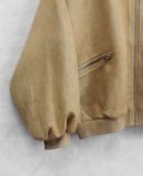  03.27.24 - VTG CROPPED SUEDE BOMBER JACKET - ZARA 