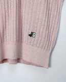  02.07.23 - VTG SLEEVELESS POLO SHIRT - BLACK & WHITE SPORTWEAR 