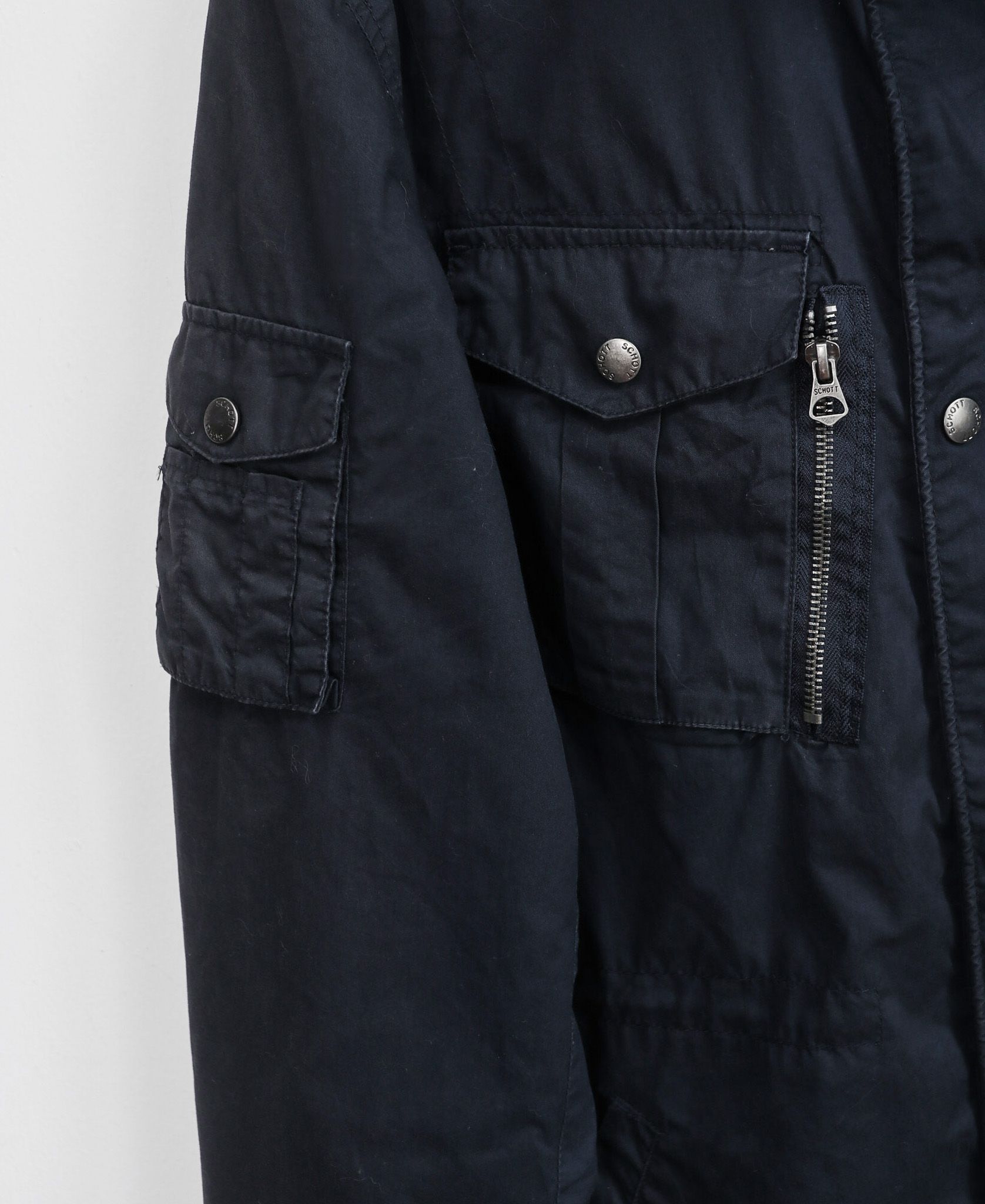  11.22.23 - VTG MILITARY FIELD JACKET - SCHOTT NYC x CUENTO 1st COLLABORATION 