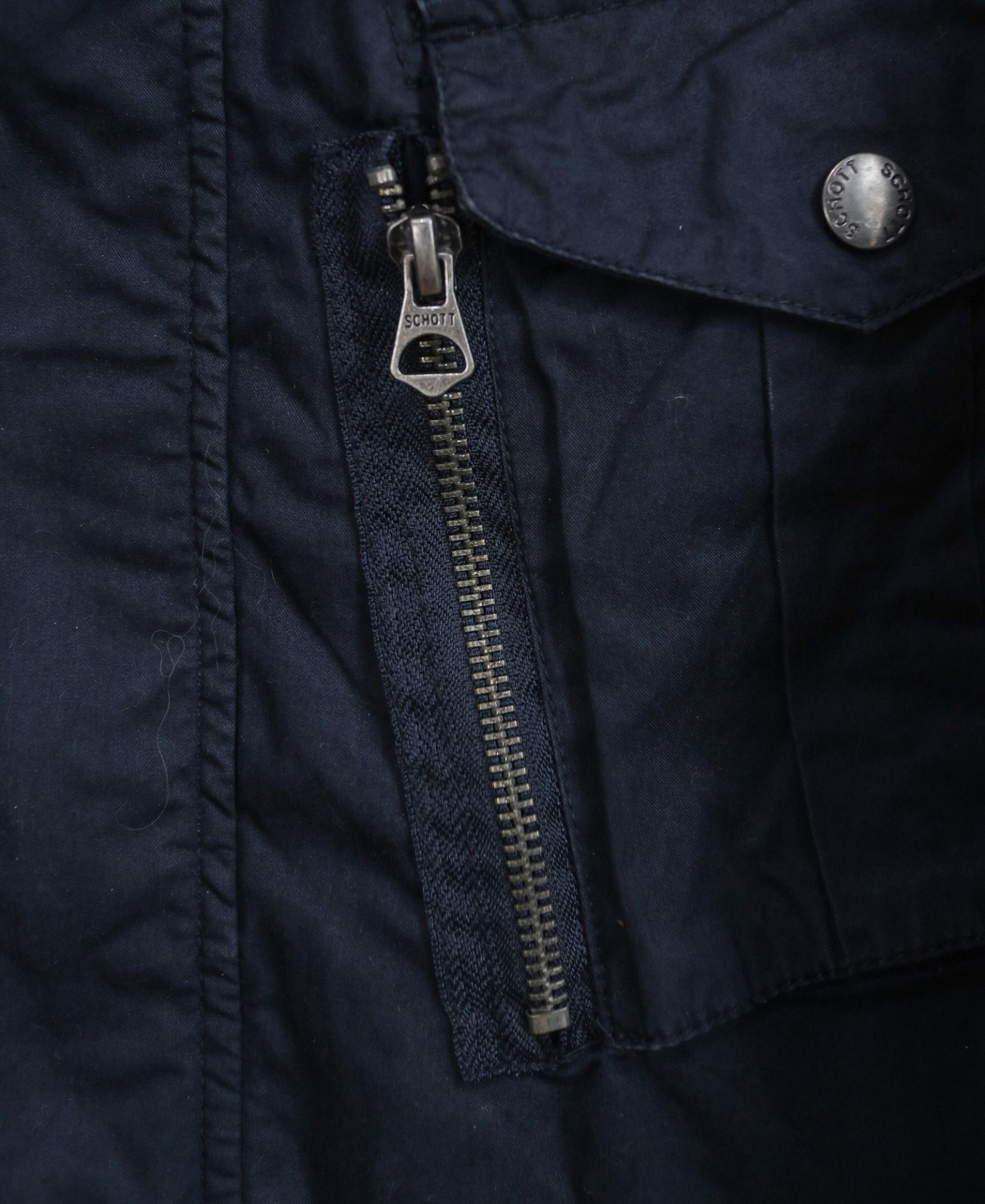  11.22.23 - VTG MILITARY FIELD JACKET - SCHOTT NYC x CUENTO 1st COLLABORATION 
