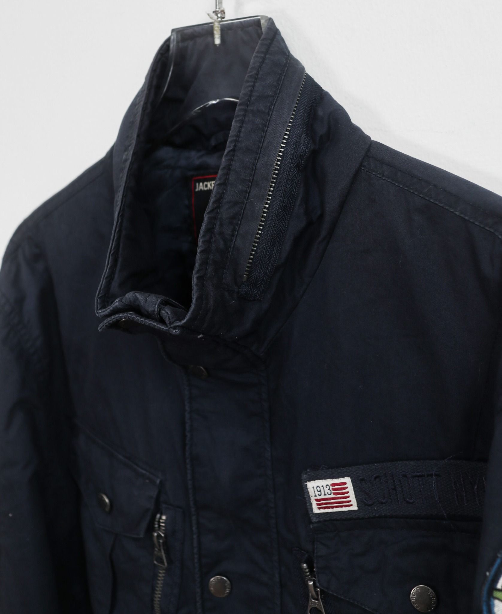  11.22.23 - VTG MILITARY FIELD JACKET - SCHOTT NYC x CUENTO 1st COLLABORATION 