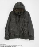 11.22.23 - VTG NYLON WINDBREAKER JACKET - ALPHA INDUSTRIES 