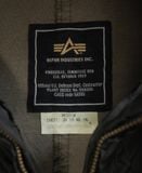  11.22.23 - VTG NYLON WINDBREAKER JACKET - ALPHA INDUSTRIES 