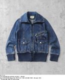  03.31.24 - VTG BLOUSON DENIM JACKET - 3BASE 