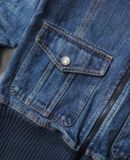  03.31.24 - VTG BLOUSON DENIM JACKET - 3BASE 