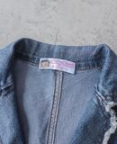  03.31.24 - VTG DENIM BLAZER JACKET - BETTY BOOP 2003 
