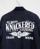  11.28.23 - VTG DENIM BOMBER JACKET - KNACKERED 