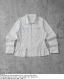  03.31.24 - VTG DENIM BLOUSON SKIRT JACKET - MCCT by INOCENTE 