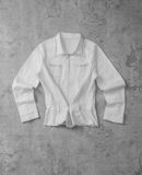  03.31.24 - VTG DENIM BLOUSON SKIRT JACKET - MCCT by INOCENTE 