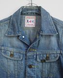  11.28.23 - VTG CROPPED DENIM JACKET - LEE DISCOAT 