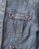  03.31.24 - VTG CROPPED DENIM RACER JACKET 