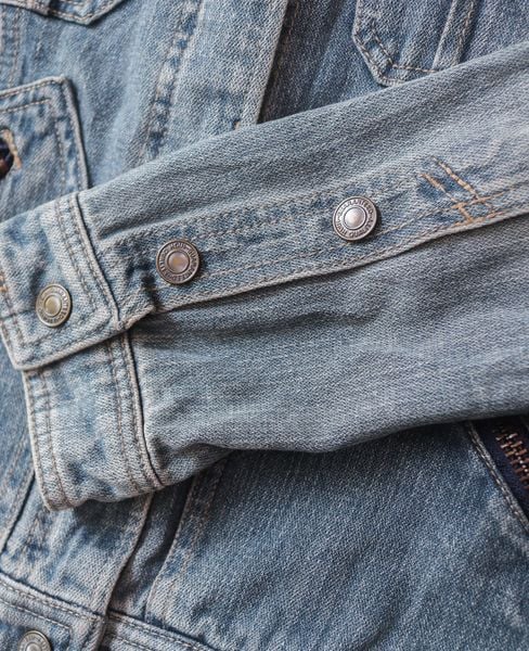  03.31.24 - VTG CROPPED DENIM RACER JACKET 