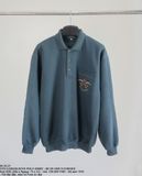  06.26.23 - VTG LONGSLEEVE POLO SHIRT - BE IN ONE'S FORTIES 